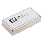 XP Power JTH DC-DC Converter, ±12V dc/ ±625mA Output, 18 → 72 V dc Input, 15W, Through Hole, +100°C Max Temp