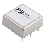 XP Power JTK DC-DC Converter, 12V dc/ 1.67A Output, 18 → 75 V dc Input, 20W, Through Hole, +100°C Max Temp -40°C