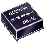 Recom RPA30-AW DC-DC Converter, ±15V dc/ ±1A Output, 9 → 36 V dc Input, 30W, Through Hole, +73°C Max Temp -40°C
