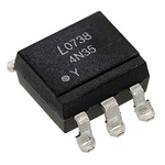 Lite-On, 4N35S-TA1 DC Input Transistor Output Optocoupler, Surface Mount, 6-Pin PDIP