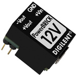 Digilent PowerBRICK DC-DC Converter, ±12V dc/ 100mA Output, 4.5 → 5.5 V dc Input, 2.2W, Through Hole