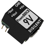 Digilent PowerBRICK DC-DC Converter, ±9V dc/ 130mA Output, 4.5 → 5.5 V dc Input, 2.2W, Through Hole