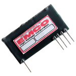 XP Power SIP Series DC-DC Converter, 25 → 100V dc/ 0 → 10mA Output, 4 → 6.7 V dc Input, 1W,