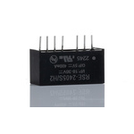 Recom RSE DC-DC Converter, 5V dc/ 400mA Output, 18 → 36 V dc Input, 2W, Through Hole, +75°C Max Temp -40°C Min