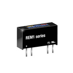 Recom REM1 DC-DC Converter, 5V dc/ 200mA Output, 4.5 → 5.5 V dc Input, 1W, Through Hole, +85°C Max Temp -40°C