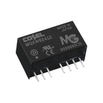 Cosel MGXW6 DC-DC Converter, ±15V dc/ 200mA Output, 6 → 60 V dc Input, 6W, Through Hole, +85°C Max Temp -40°C