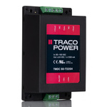 TRACOPOWER TMDC 60H DC-DC Converter, ±24V dc/ 1.2A Output, 80 → 160 V dc Input, 60W, Chassis Mount, +90°C Max