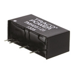 TRACOPOWER TMH DC-DC Converter, 12V dc/ 165mA Output, 4.5 → 5.5 V dc Input, 2W, Through Hole, +85°C Max Temp