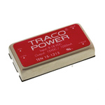 TRACOPOWER TEN 15 DC-DC Converter, 15V dc/ 1A Output, 9 → 18 V dc Input, 15W, Through Hole, +85°C Max Temp -40°C