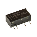 Recom RP DC-DC Converter, 9V dc/ 111mA Output, 4.5 → 5.5 V dc Input, 1W, Through Hole, +85°C Max Temp -40°C Min