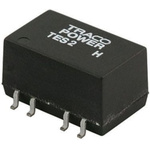TRACOPOWER TES 2H DC-DC Converter, ±12V dc/ ±83mA Output, 4.5 → 5.5 V dc Input, 2W, Surface Mount, +85°C Max