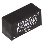 TRACOPOWER TMR 3E DC-DC Converter, 5V dc/ 600mA Output, 4.5 → 9 V dc Input, 3W, Through Hole, +85°C Max Temp