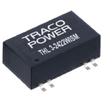 TRACOPOWER THL 3WISM DC-DC Converter, ±15V dc/ ±100mA Output, 9 → 36 V dc Input, 3W, Surface Mount, +85°C Max
