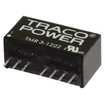 TRACOPOWER TMR 3WIE DC-DC Converter, ±12V dc/ ±125mA Output, 4.5 → 18 V dc Input, 3W, Through Hole, +85°C Max
