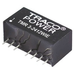 TRACOPOWER TMR 3HI DC-DC Converter, ±12V dc/ ±125mA Output, 18 → 36 V dc Input, 3W, Through Hole, +85°C Max Temp