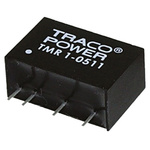 TRACOPOWER TMR 1 DC-DC Converter, ±12V dc/ ±42mA Output, 9 → 18 V dc Input, 1W, Through Hole, +85°C Max Temp