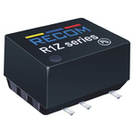 Recom R1Z DC-DC Converter, 5V dc/ 200mA Output, 4.5 → 5.5 V dc Input, 1W, Surface Mount, +70°C Max Temp -40°C