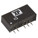 XP Power IQ DC-DC Converter, ±12V dc/ ±41.5mA Output, 10.8 → 13.2 V dc Input, 1W, Through Hole, +85°C Max Temp