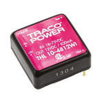 TRACOPOWER THL 10WI DC-DC Converter, 12V dc/ 830mA Output, 18 → 75 V dc Input, 10W, Through Hole, +75°C Max Temp