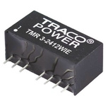 TRACOPOWER TMR 3WIE DC-DC Converter, 15V dc/ 200mA Output, 9 → 36 V dc Input, 3W, Through Hole, +85°C Max Temp
