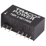 TRACOPOWER TMR 3WIE DC-DC Converter, 3.3V dc/ 700mA Output, 18 → 75 V dc Input, 3W, Through Hole, +85°C Max Temp