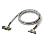 Omron Cable for Use with XW2Z, 3m Length, 1-Phase, 24 Vdc
