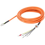 Siemens Cable for Use with SINAMICS V90, 5m Length, 1 kW, 230 V