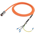 Siemens Cable for Use with SINAMICS V90, 20m Length, 600 V
