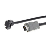 Omron 1S Series Encoder Cable for Use with Servo Motor, 1.5m Length, 50 → 750 W, 230 V