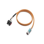 Siemens 6FX5002 Series Signal Cable for Use with SIMOTICS S-1FT2/S-1FT7/S-1FK2/S-1FK7/S-1FG1/M-1PH8 Motors, 50m Length,