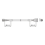 SMC Cable for Use with CN1 Series, 2m Length