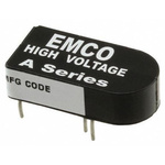 XP Power A DC-DC Converter, 300V dc/ 3.33mA Output, 0 → 12 V dc Input, 1W, Through Hole, +75°C Max Temp -25°C