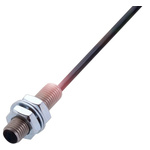 BALLUFF M8 x 1 Inductive Sensor - Barrel, PNP Output, 1.5 mm Detection, IP67, Cable Terminal