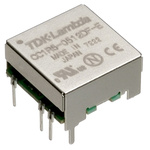 TDK-Lambda CC-E DC-DC Converter, 12V dc/ 300mA Output, 9 → 18 V dc Input, 1.5W, Through Hole, +85°C Max Temp