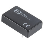 XP Power JTD15 DC-DC Converter, 5V dc/ 3A Output, 18 → 75 V dc Input, 15W, Through Hole, +100°C Max Temp -40°C