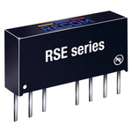 Recom RSE DC-DC Converter, 5V dc/ 400mA Output, 4.5 → 9 V dc Input, 2W, Through Hole, +75°C Max Temp -40°C Min