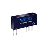 Recom RP12 DC-DC Converter, 6V dc/ 167mA Output, 10.8 → 13.2 V dc Input, 1W, Through Hole, +80°C Max Temp -40°C