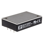 XP Power RDF50 DC-DC Converter, 5V dc/ 6A Output, 14 → 160 V dc Input, 50W, Through Hole, +100°C Max Temp -40°C