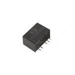 XP Power ITP DC-DC Converter, ±5V dc/ ±300mA Output, 4.5 → 18 V dc Input, 3W, Through Hole, +75°C Max Temp -40°C