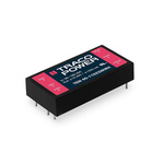 TRACOPOWER TEN 40WIRH Isolated DC-DC Converter, 15V dc/, 36 → 160 V dc Input, 40W, PCB Mount