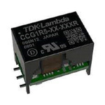 TDK-Lambda CCG Isolated DC-DC Converter, 15V dc/, 4.5 → 18 V dc Input, 1.5W, Surface Mount