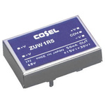Cosel DC-DC Converter, ±15V dc/ 50mA Output, 18 → 36 V dc Input, 1.5W, Through Hole, +71°C Max Temp -20°C Min