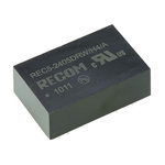 Recom REC5 DC-DC Converter, ±5V dc/ ±500mA Output, 18 → 36 V dc Input, 5W, Through Hole, +75°C Max Temp -25°C