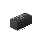 TRACOPOWER TES 1V DC-DC Converter, ±15V dc/ ±34mA Output, 21.6 → 26.4 V dc Input, 1W, Surface Mount, +85°C Max
