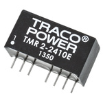TRACOPOWER TMR 2E DC-DC Converter, 3.3V dc/ 500mA Output, 18 → 36 V dc Input, 2W, Through Hole, +85°C Max Temp