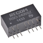 Recom RSO DC-DC Converter, 5V dc/ 200mA Output, 9 → 36 V dc Input, 1W, Through Hole, +85°C Max Temp -40°C Min