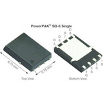 N-Channel MOSFET, 14.4 A, 250 V, 8-Pin PowerPAK SO-8 Vishay Siliconix Si7190ADP-T1-RE3