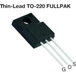 N-Channel MOSFET, 6 A, 800 V, 3-Pin TO-220 FP Vishay SIHA15N80AE-GE3