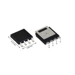 N-Channel MOSFET, 210 A, 80 V, 8-Pin PowerPAK SO-8L Vishay SQJ182EP-T1_GE3