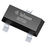 P-Channel MOSFET Transistor, 300 mA, 60 V, 3-Pin SOT-23 Infineon ISS17EP06LMXTSA1